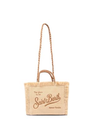 Beige Colette Straw bag SAINT BARTH KIDS | COL001700368L